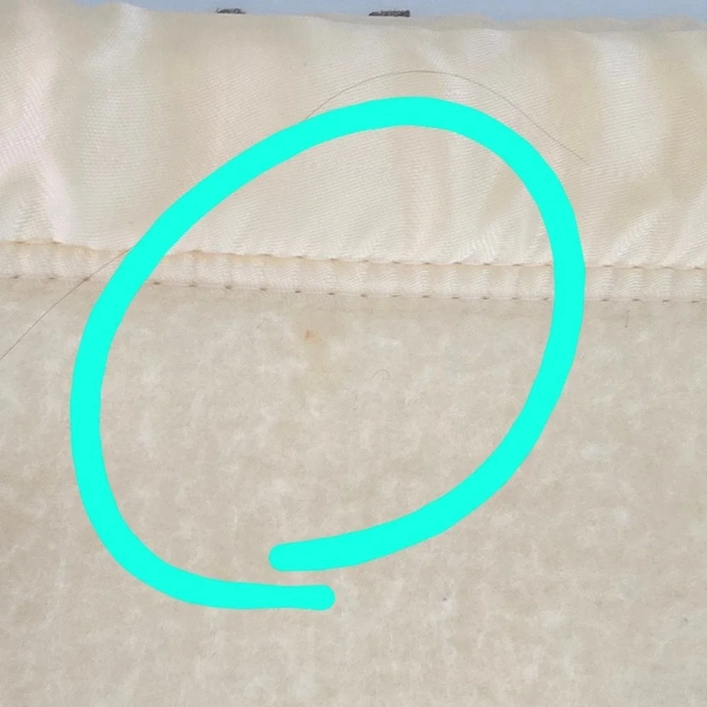 Vintage Satin Trim Infants Baby Blanket Cream Yellow Animal‎ Theme Taiwan